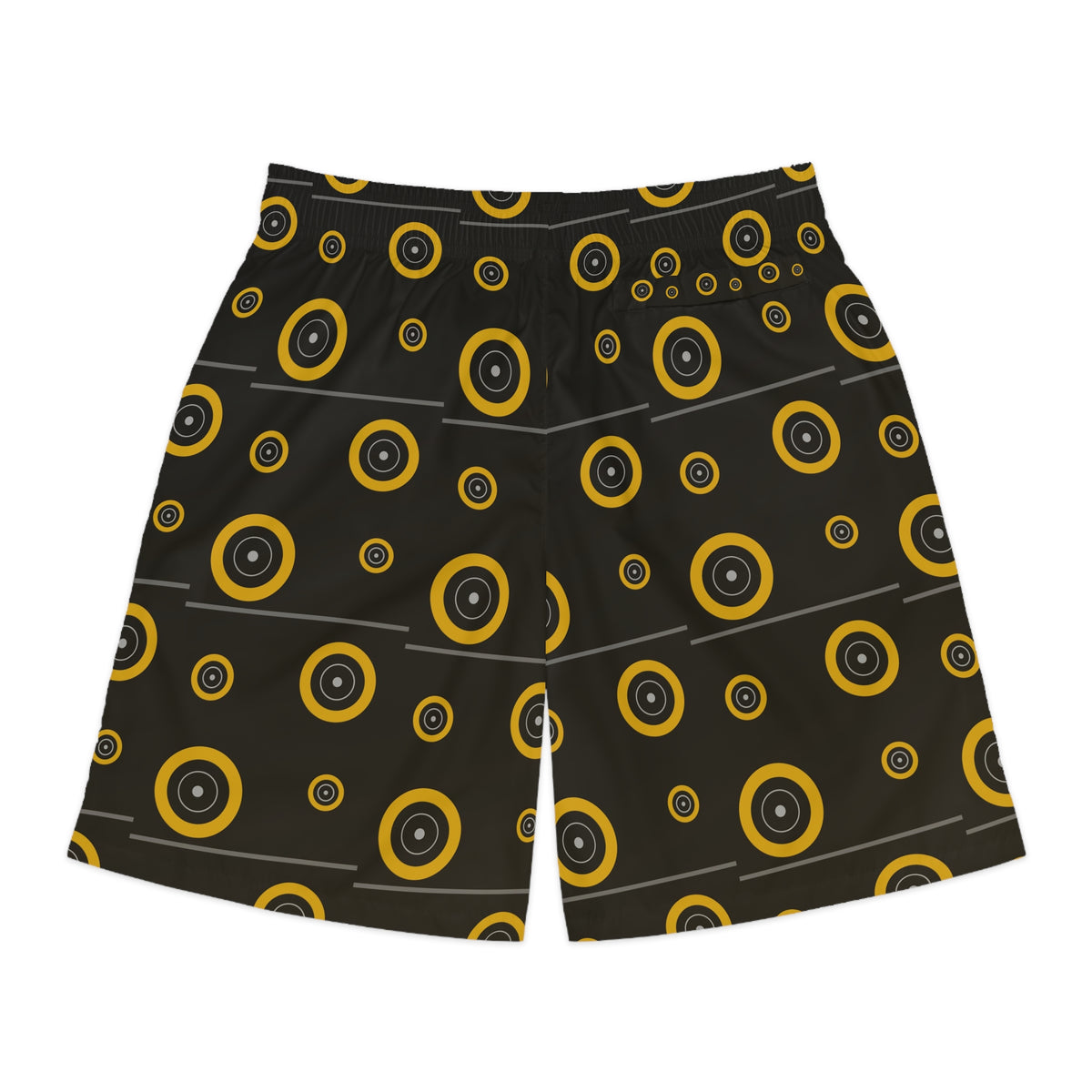 Training & Gym Gold Rush Iron Plate Men's Athletic Shorts with Pockets