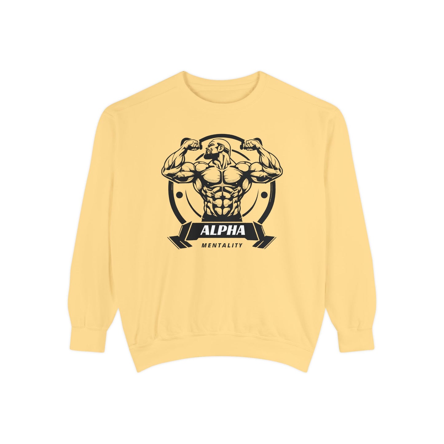 Alpha Mentality Sweatshirt | Muscular Gym Crewneck