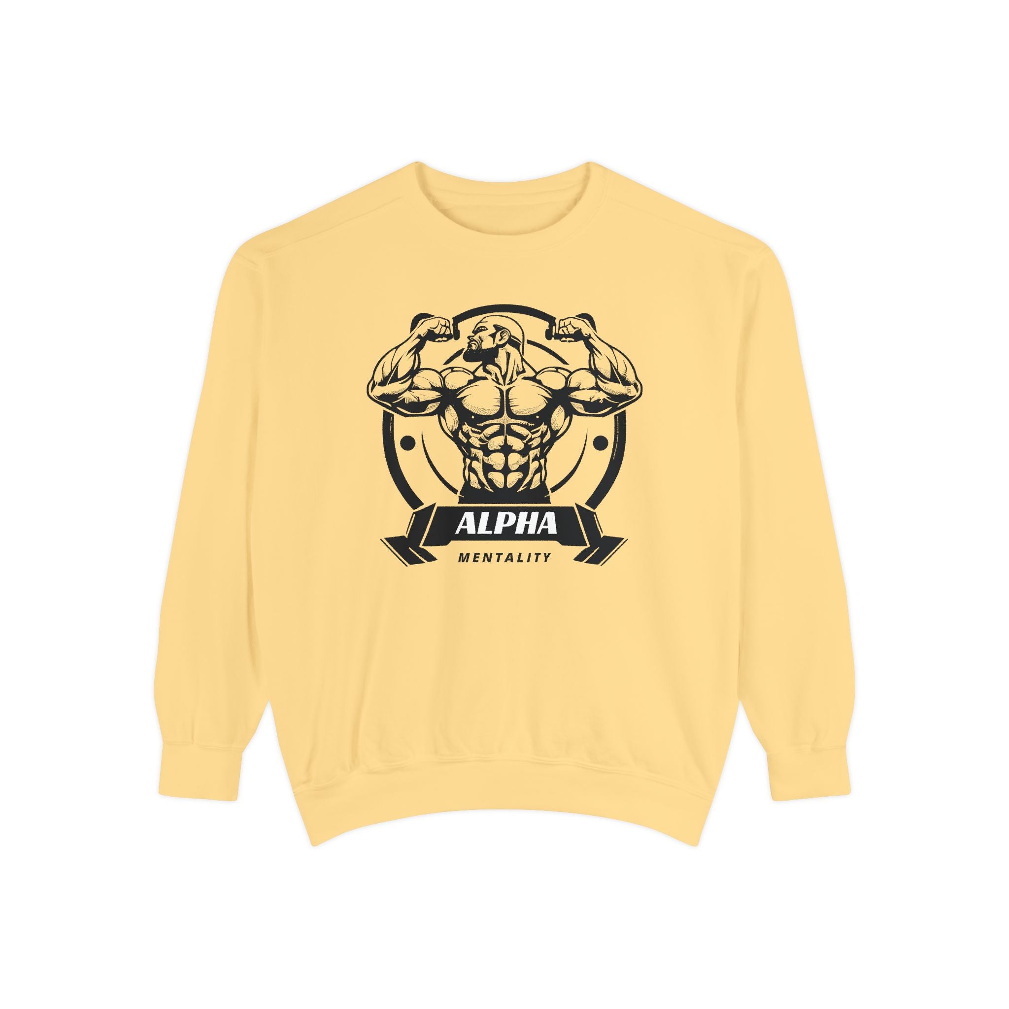 Alpha Mentality Sweatshirt | Muscular Gym Crewneck