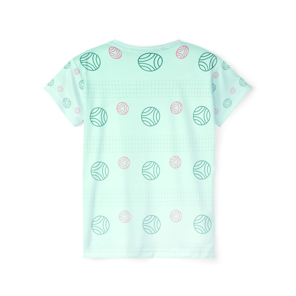 Volleyball Mint Glow Spike Panel Women's Sports Jersey