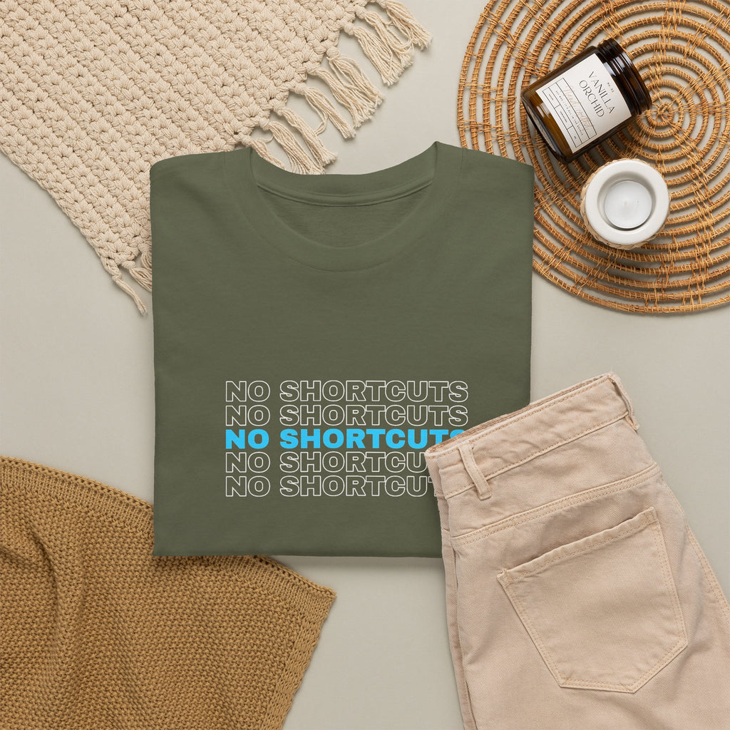 No Shortcuts | Men's Graphic Gym T-Shirt