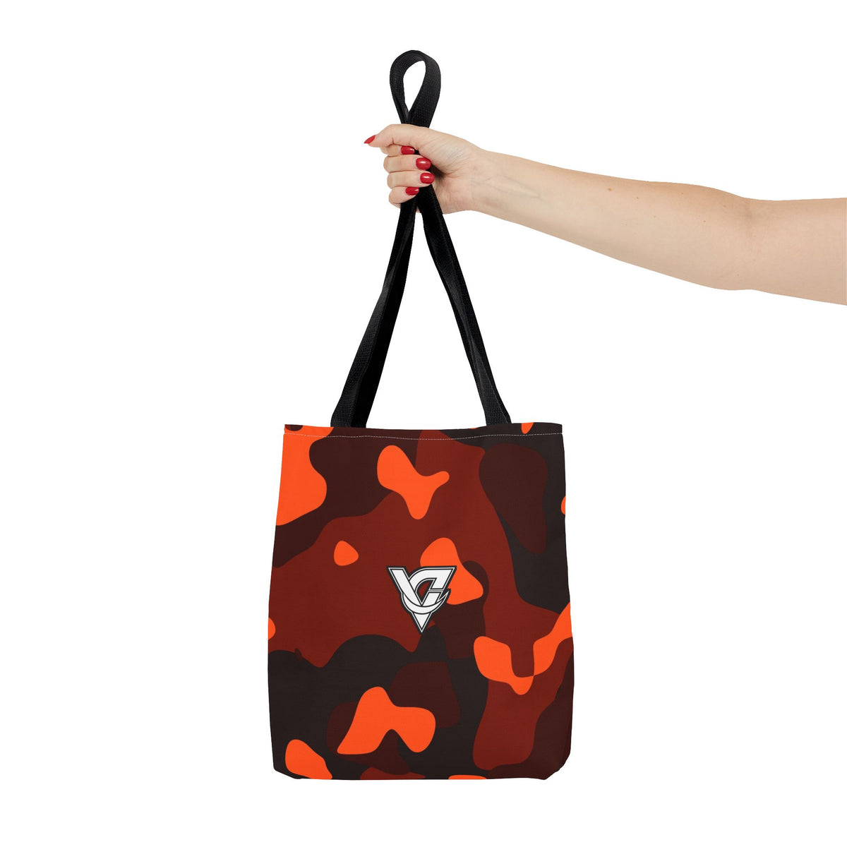 Ember Camo Tote Bag — All-Over Print Gym & Everyday Tote