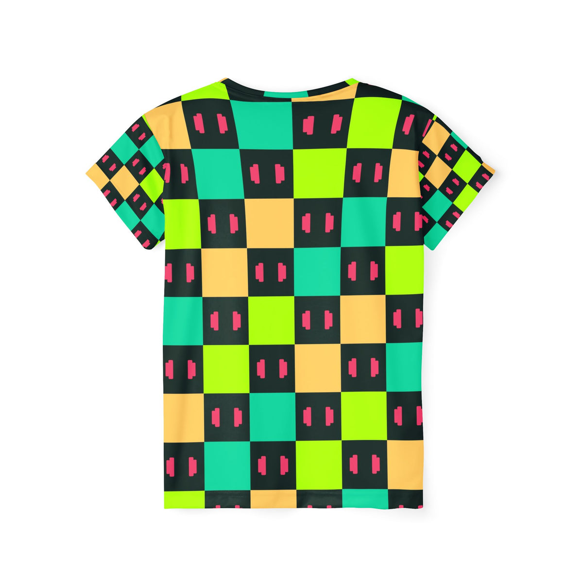 Training & Gym Emerald Zest Checker Drive Women's Sports Jersey
