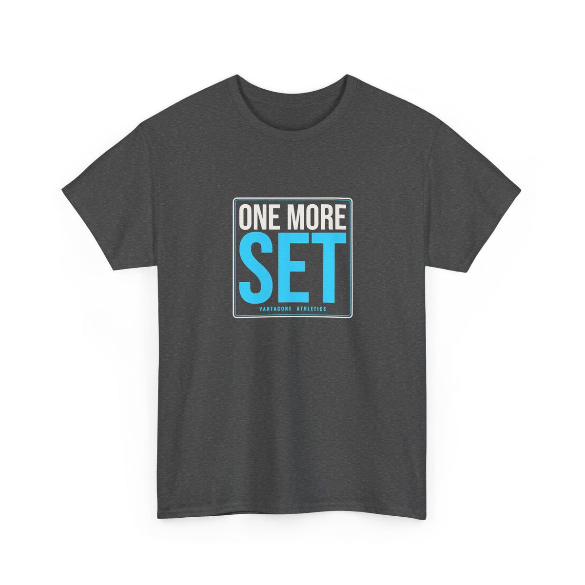 One More Set | Men's Graphic Gym T-Shirt