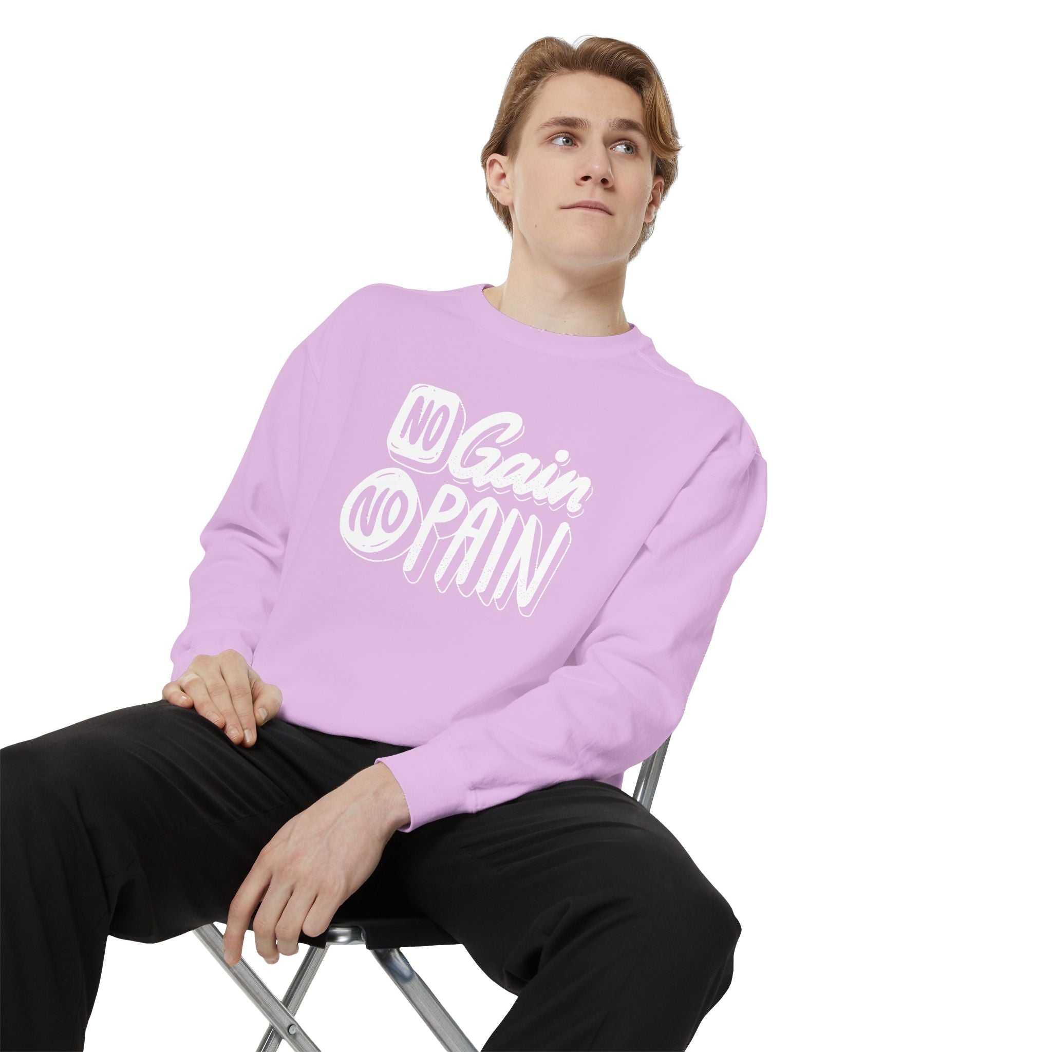 Copy of No Gain No Pain Sweatshirt | Motivational Fitness Crewneck