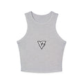 Bold V Emblem Women's Racerback Tank