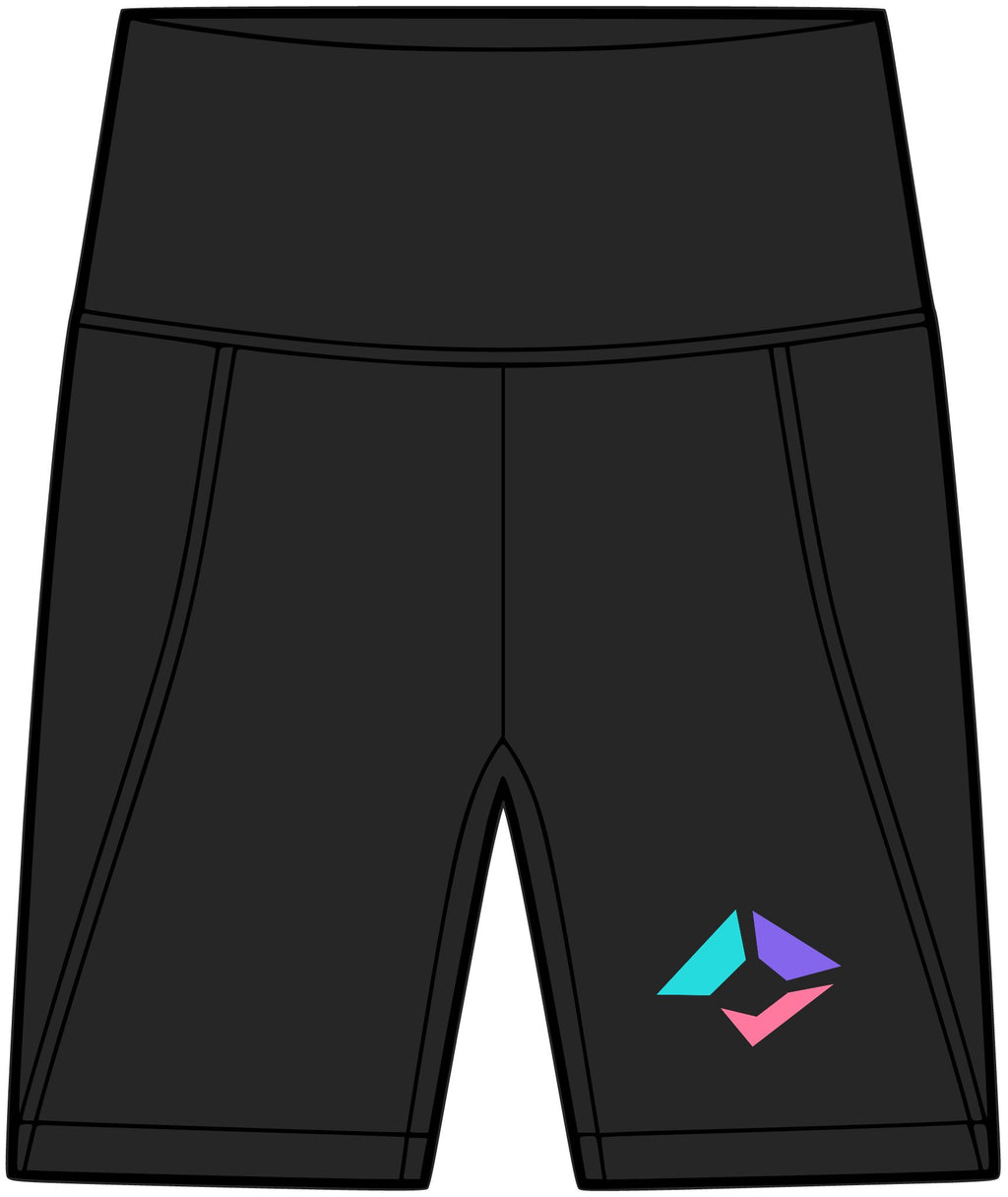 Prism Sprint | Women's Biker Shorts with Pockets