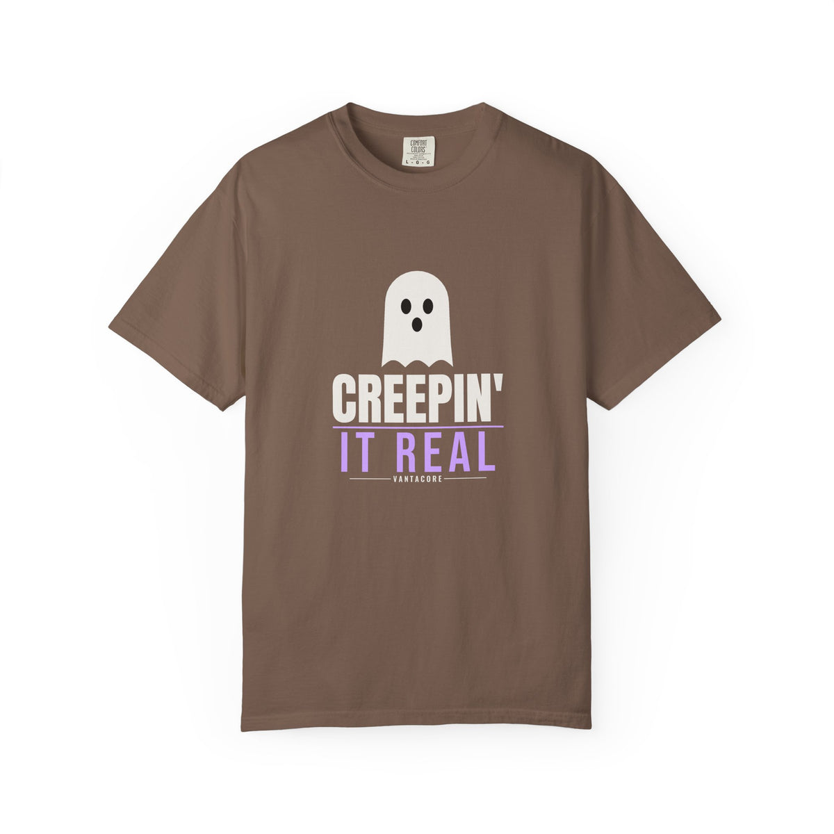 Creepin' It Real | Women's Halloween Garment-Dyed Graphic Tee
