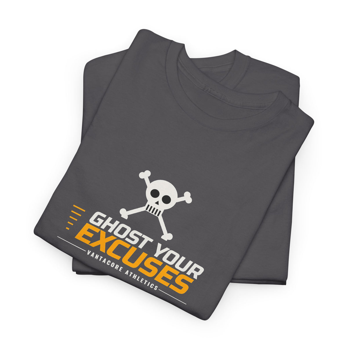 Ghost Your Excuses | Men's Halloween Graphic Gym T-Shirt
