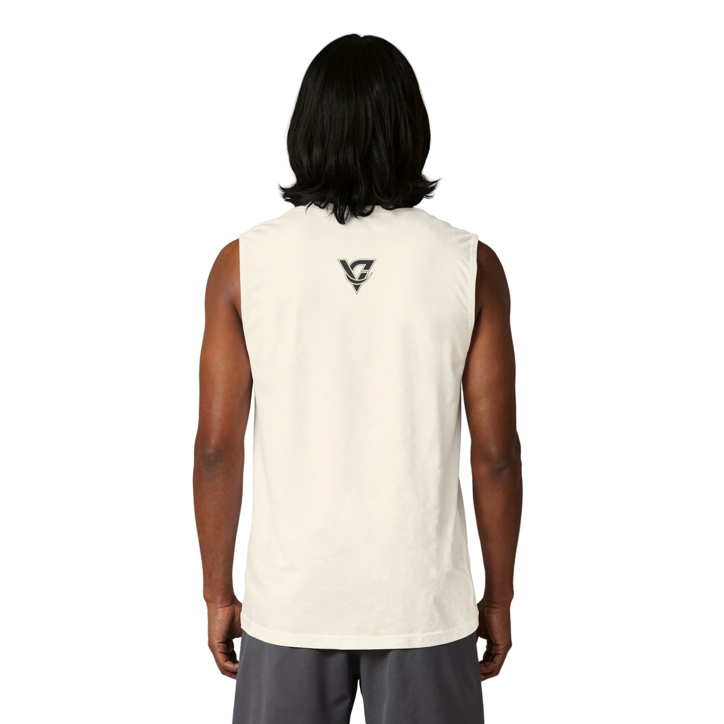 Vantacore Athletics Muscle Tank — Minimal Logo Workout Tank Top