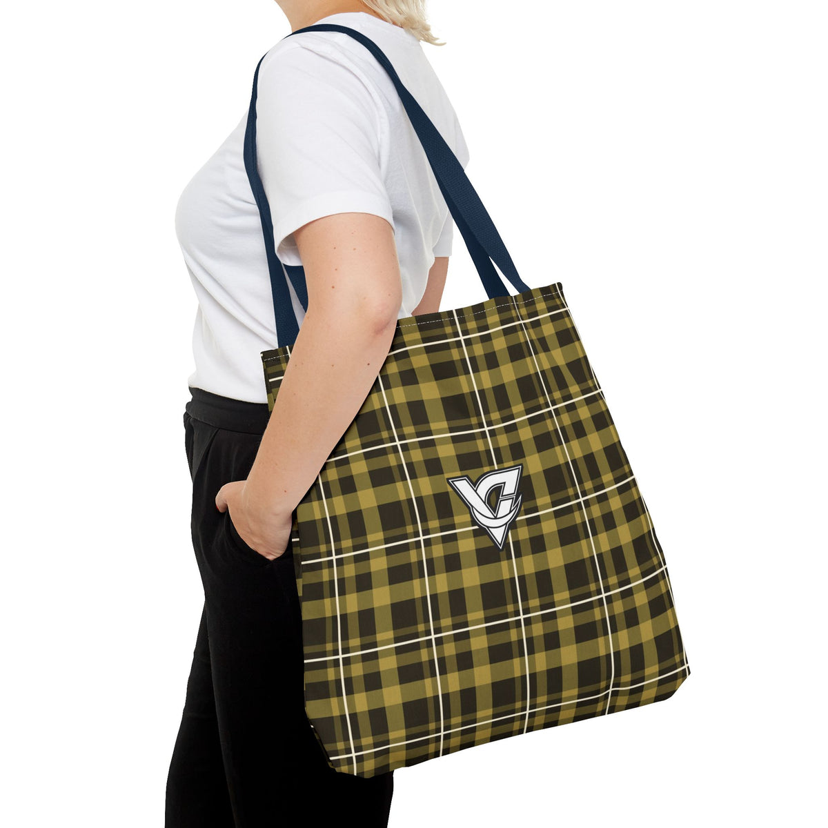 Hayride Flannel Tote Bag — All-Over Print Gym & Everyday Tote