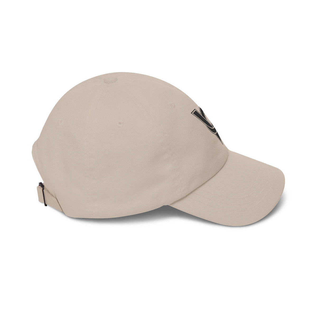 Dad Cap — Vintage Monogram Triangle Logo Embroidered Hat