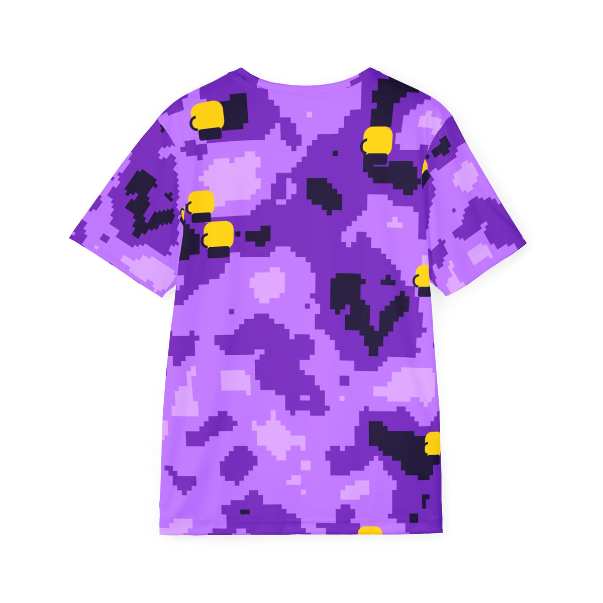 Combat Sports Ultra Grape Pixel Camo Men's Sports Jersey