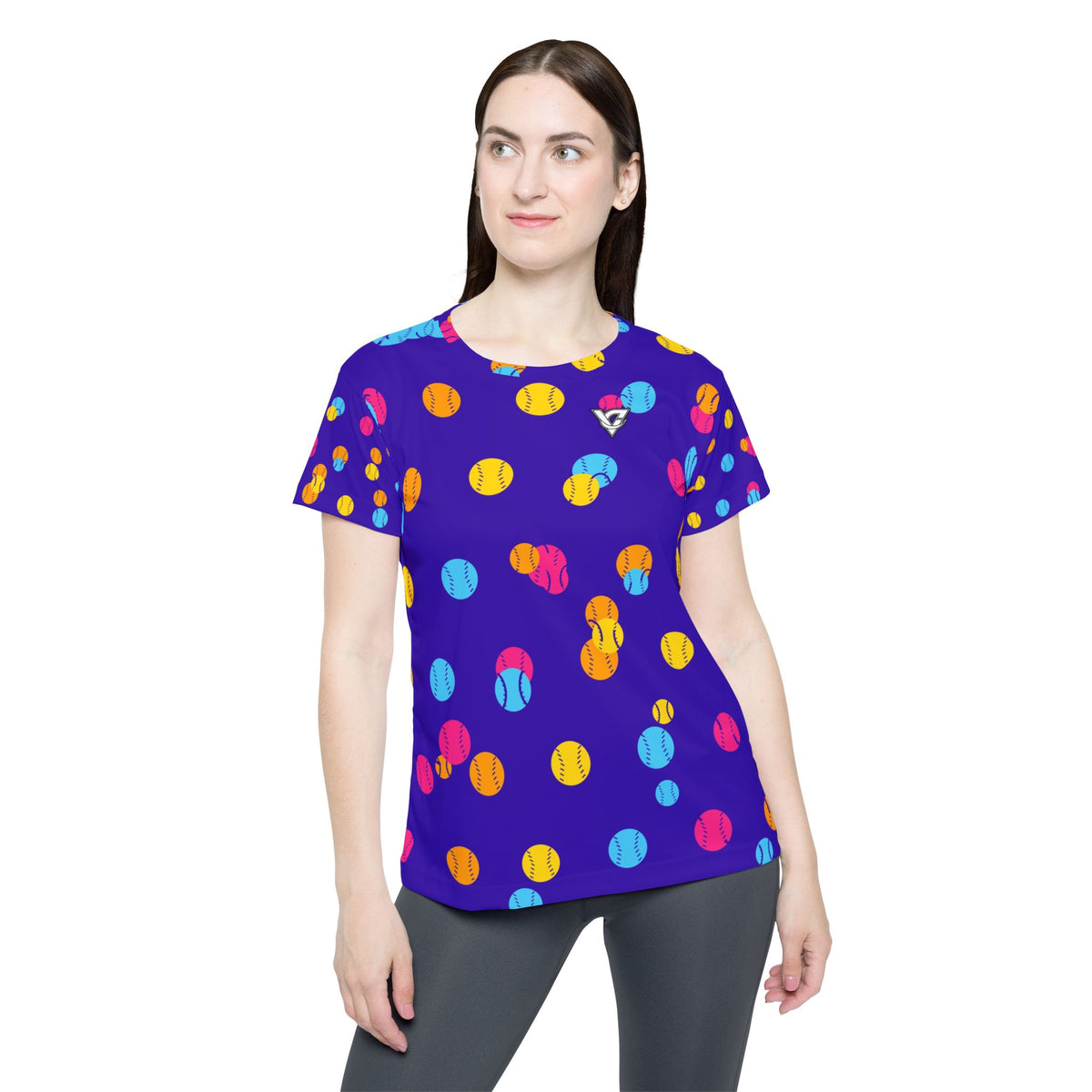 Baseball & Softball Sunrise Punch Icon Storm Women's Sports Jersey