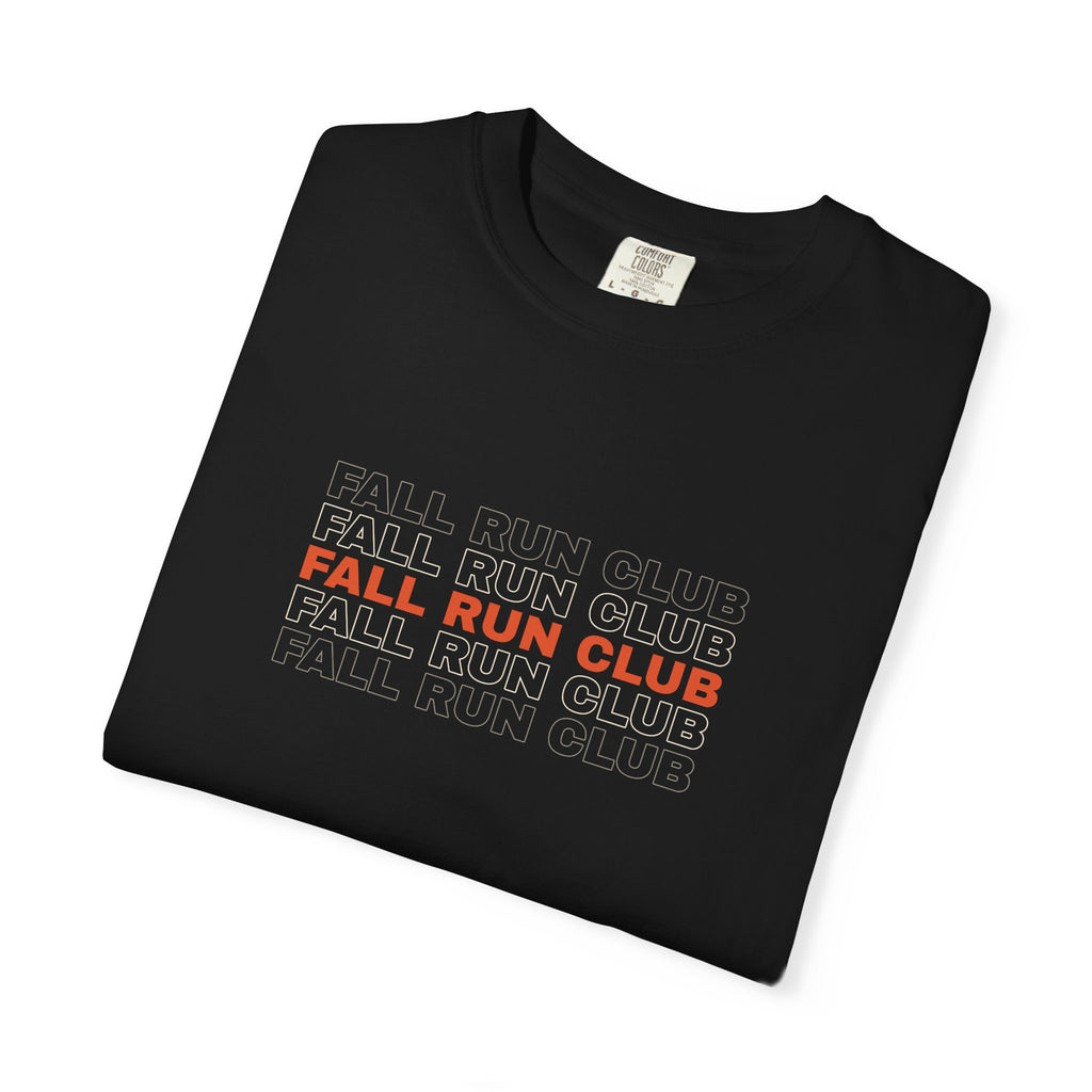 Fall Run Club | Women's Garment-Dyed Graphic Tee