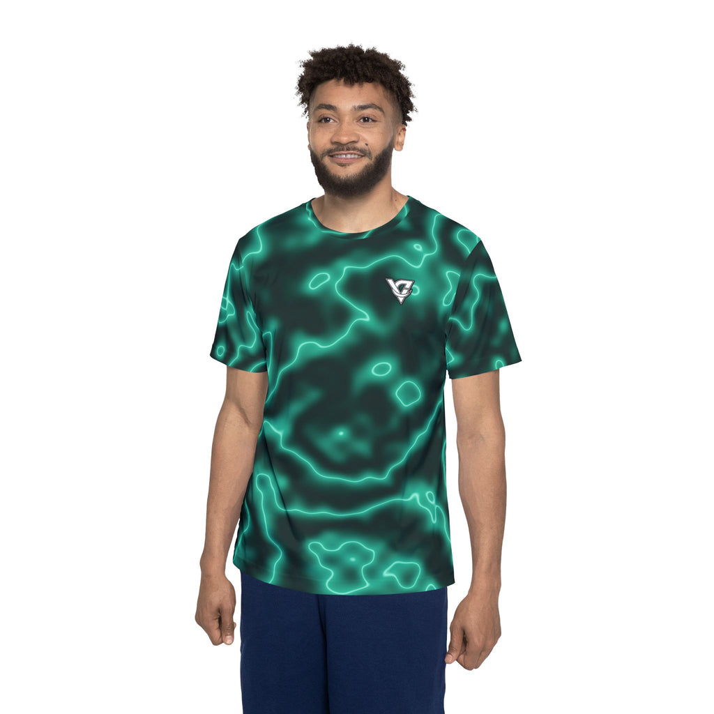 Mint Marble Multipurpose Athletic Shirt