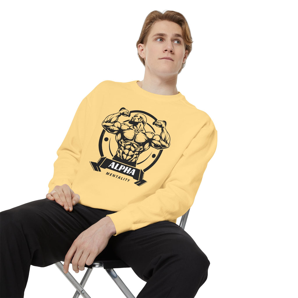 Alpha Mentality Sweatshirt | Muscular Gym Crewneck