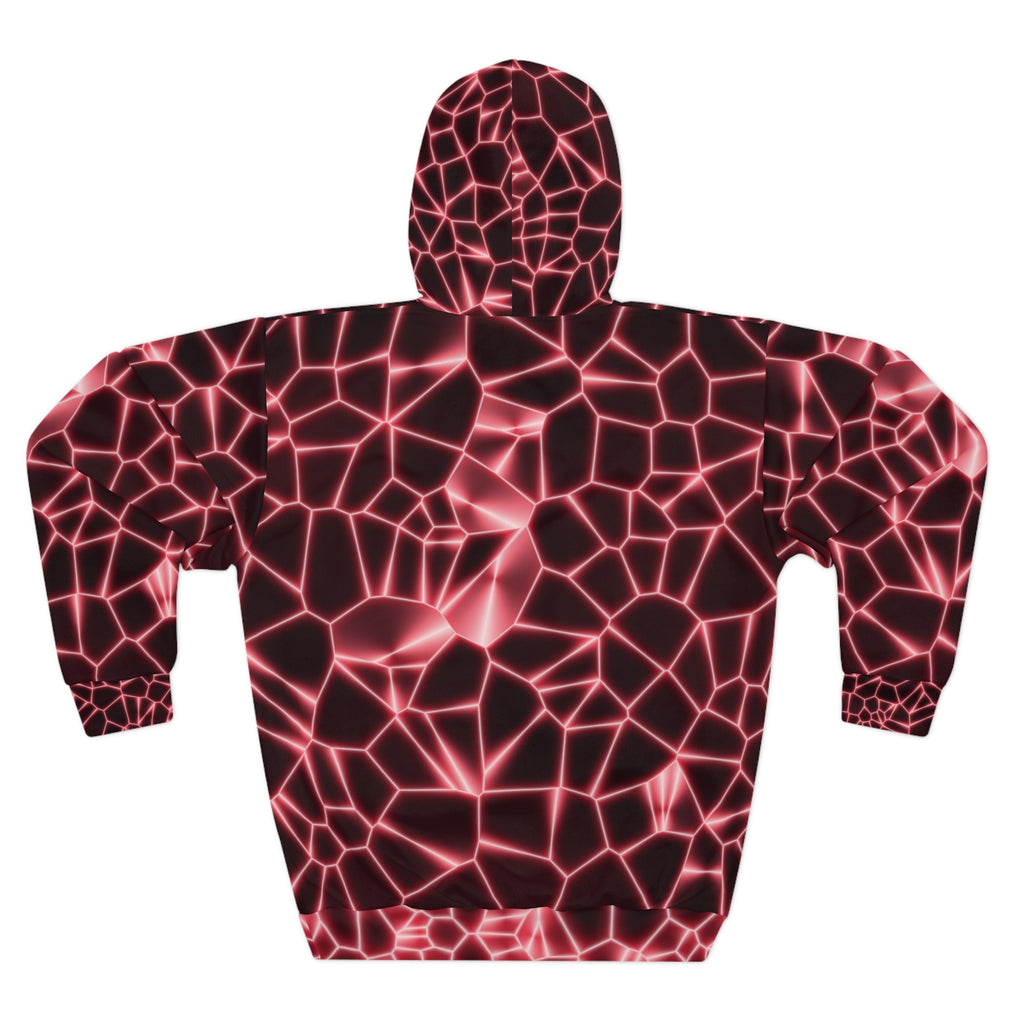 Crimson Magma Men's Pullover Hoodie