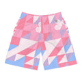 Golf Cotton Candy Prism Block Men's Athletic Shorts with Pockets