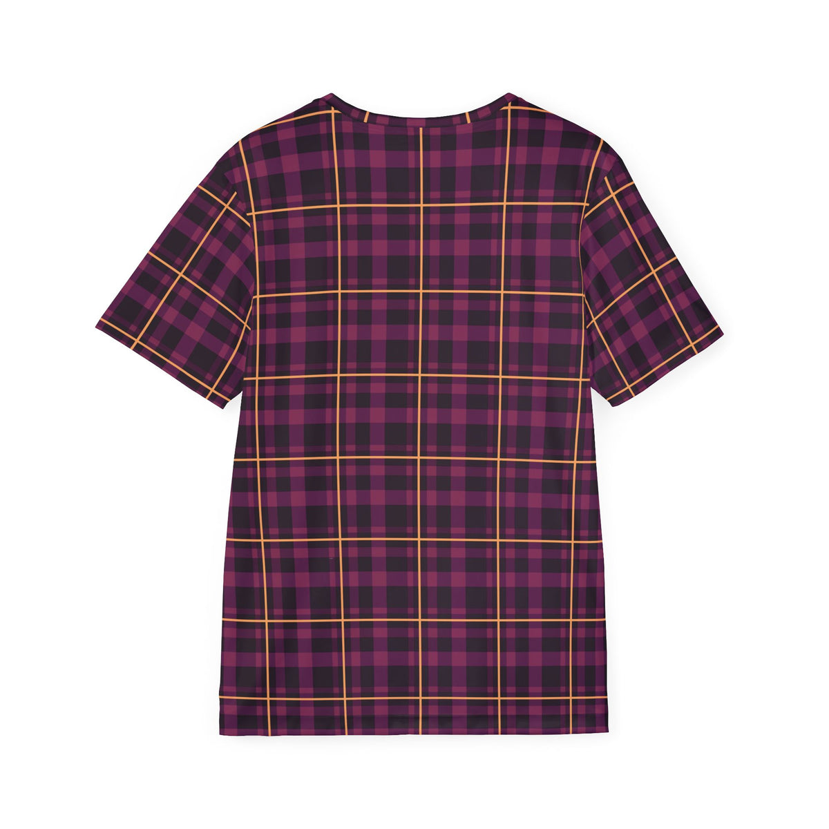 Plum Spice Flannel Multipurpose Athletic Shirt