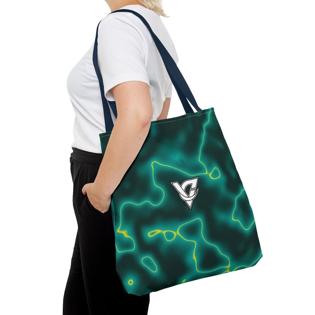 Tropic Marble Tote Bag — All-Over Print Gym & Everyday Tote