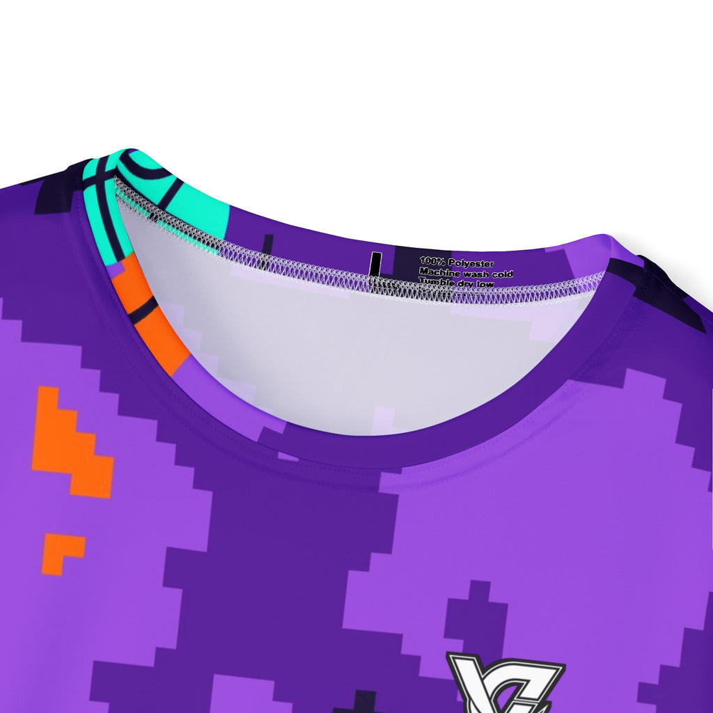 Basketball Galaxy Glow Pixel Camo Men's Sports Jersey