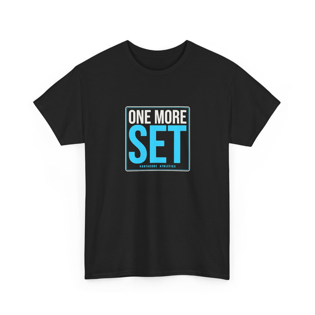 One More Set | Men's Graphic Gym T-Shirt