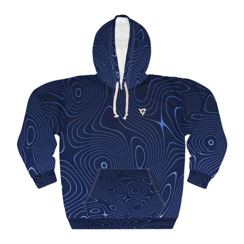 Cobalt Topo Men's Pullover Hoodie