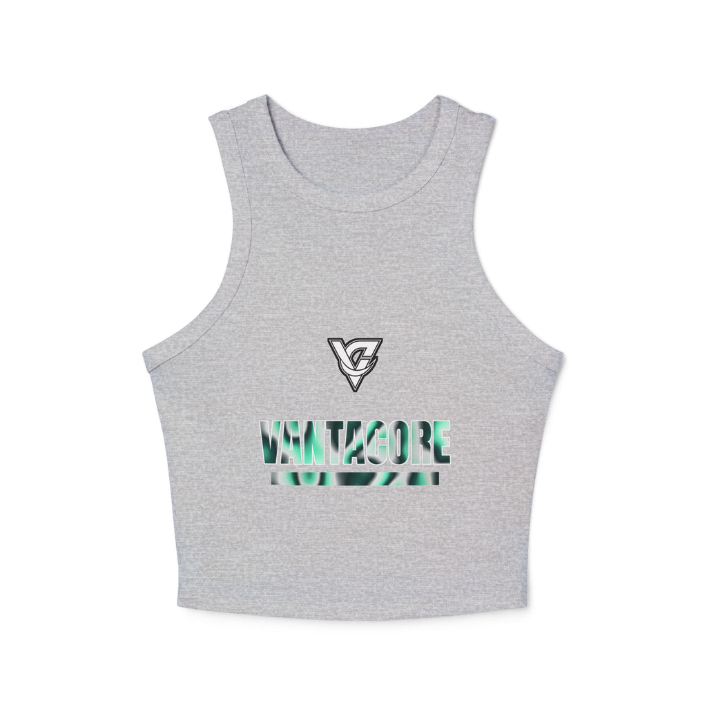 Mint Oil Slick Women's Racerback Tank