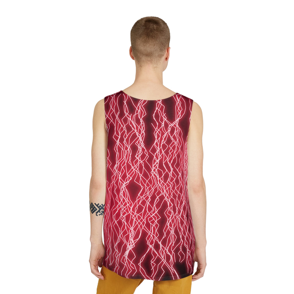 Cherry Lightning Men's Athletic Tank