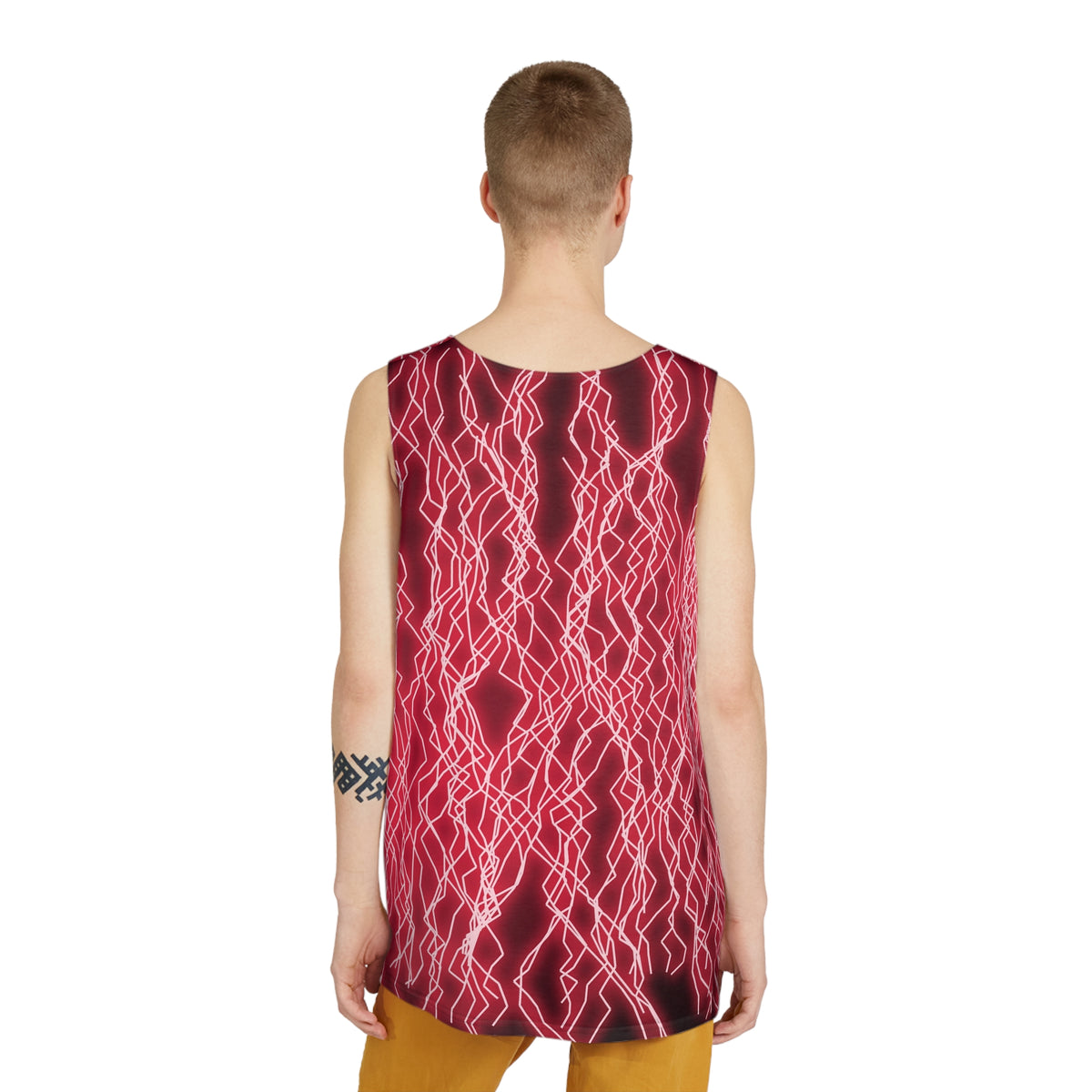 Cherry Lightning Men's Athletic Tank