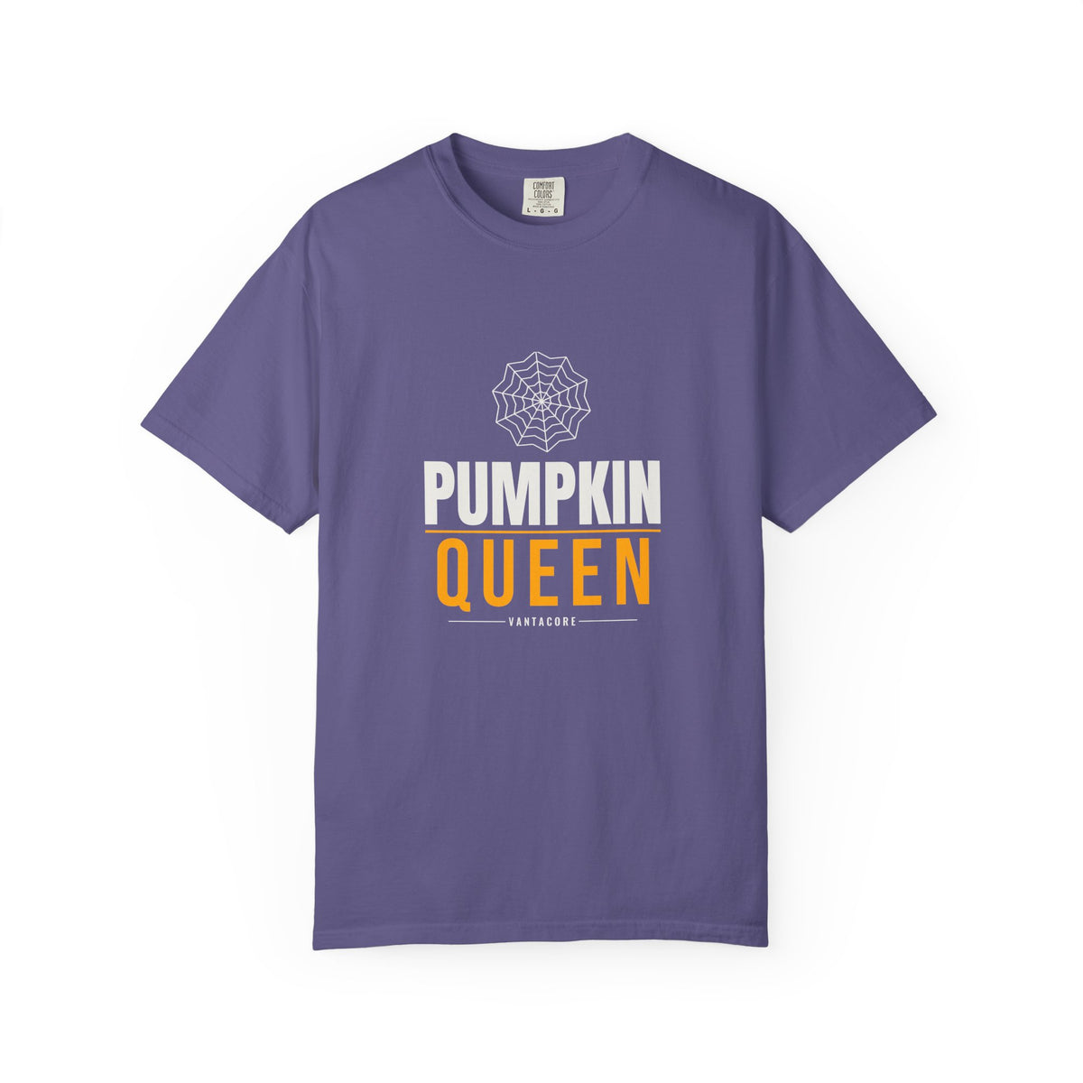 Pumpkin Queen | Women's Halloween Garment-Dyed Graphic Tee