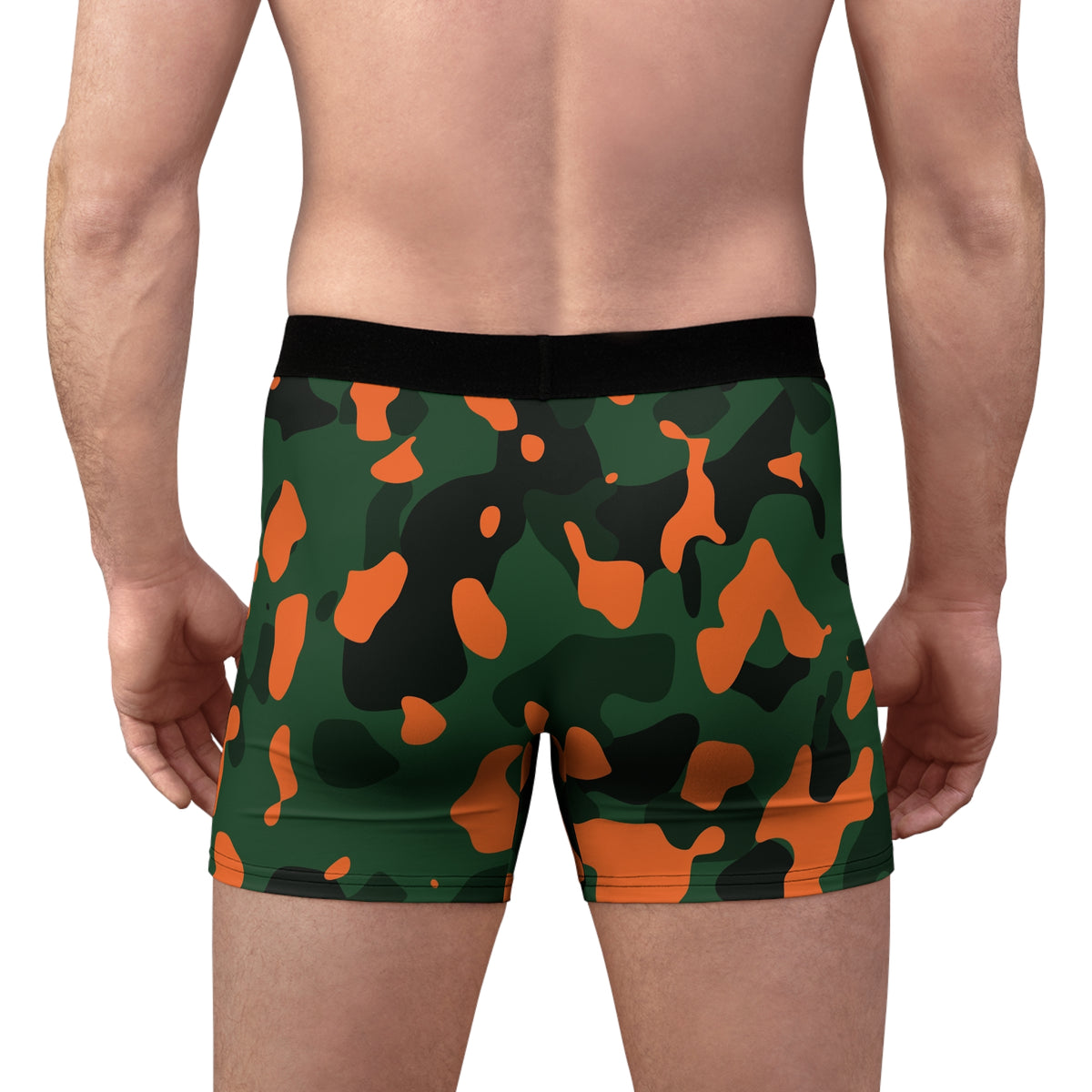 Evergreen Ember Camo Men's Boxer Briefs — Performance Underwear