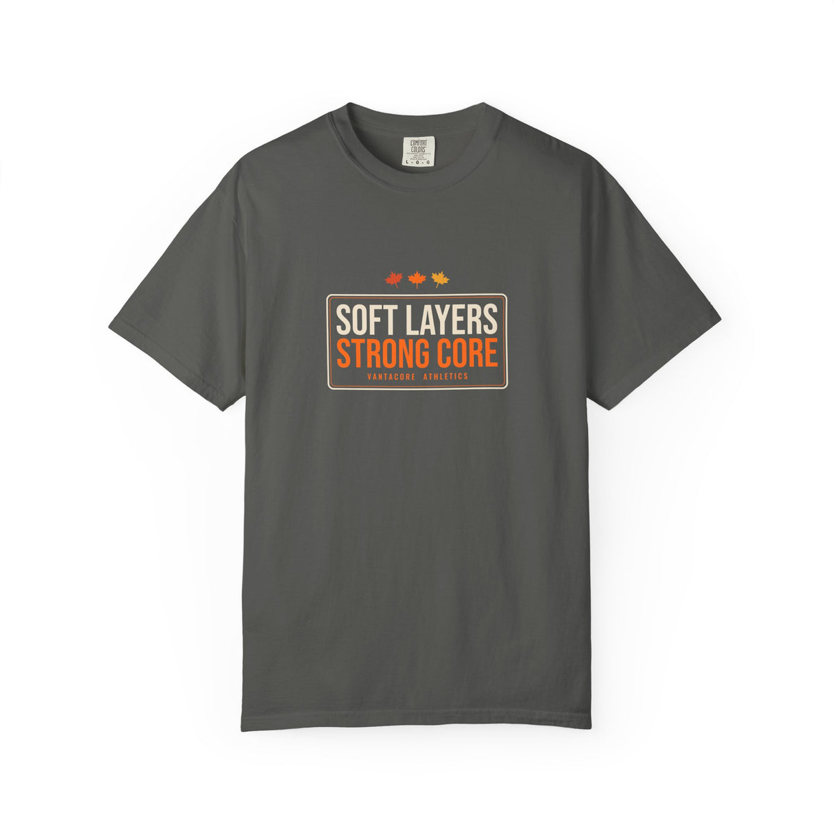 Soft Layers Strong Core | Women's Garment-Dyed Graphic Tee