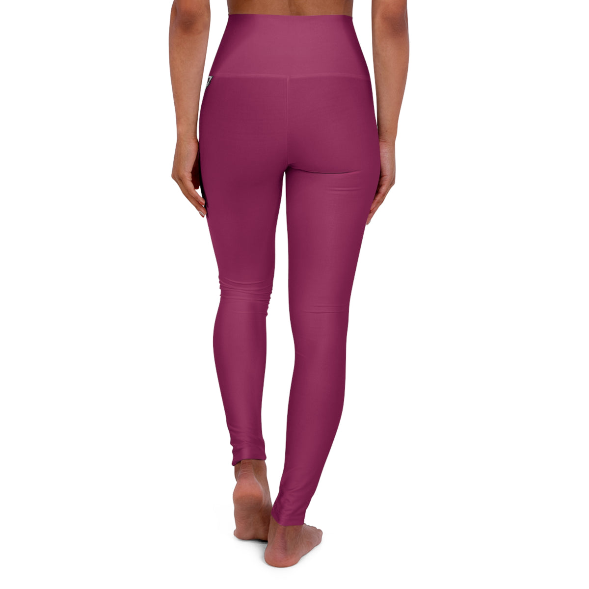 Berry Essential High-Waisted Yoga Leggings