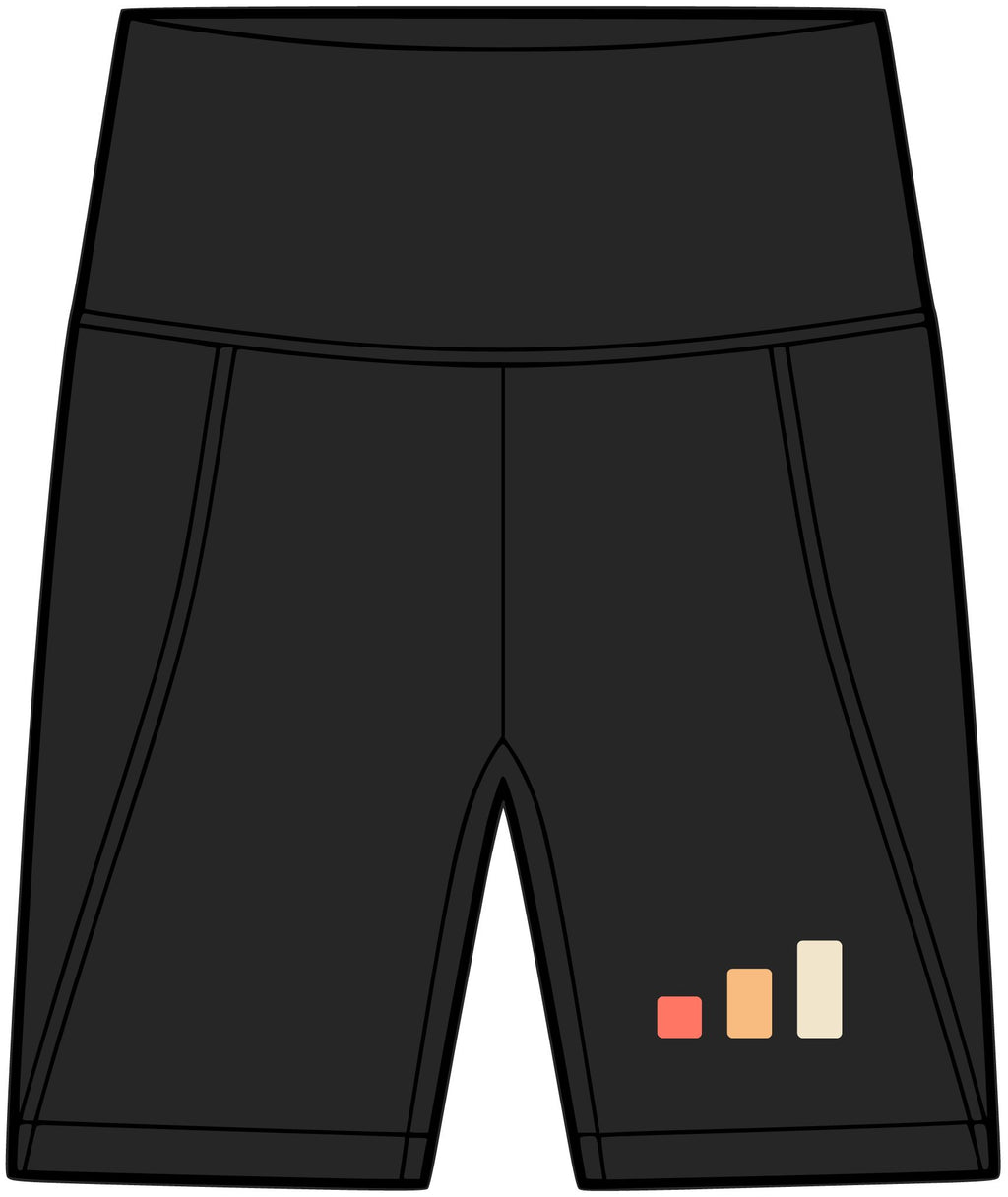 Coral Momentum | Women's Biker Shorts with Pockets