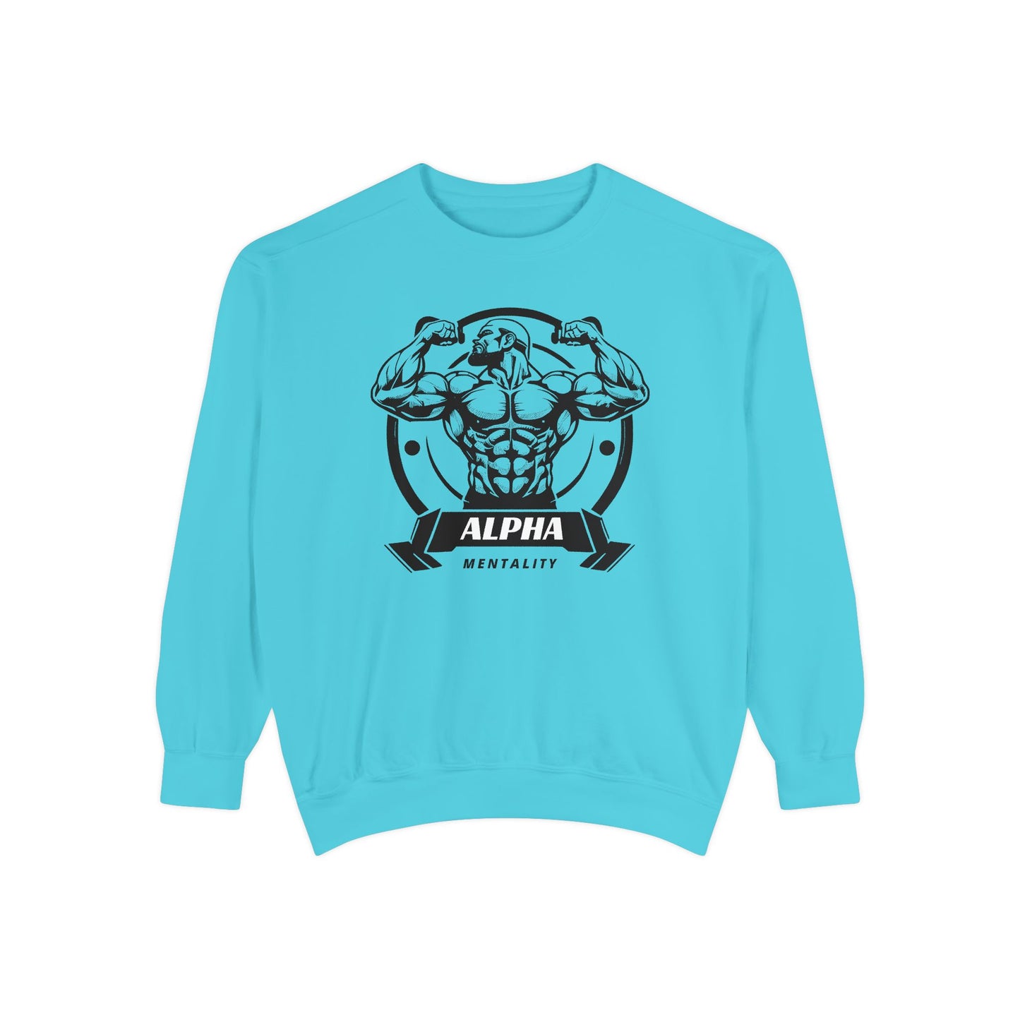 Alpha Mentality Sweatshirt | Muscular Gym Crewneck