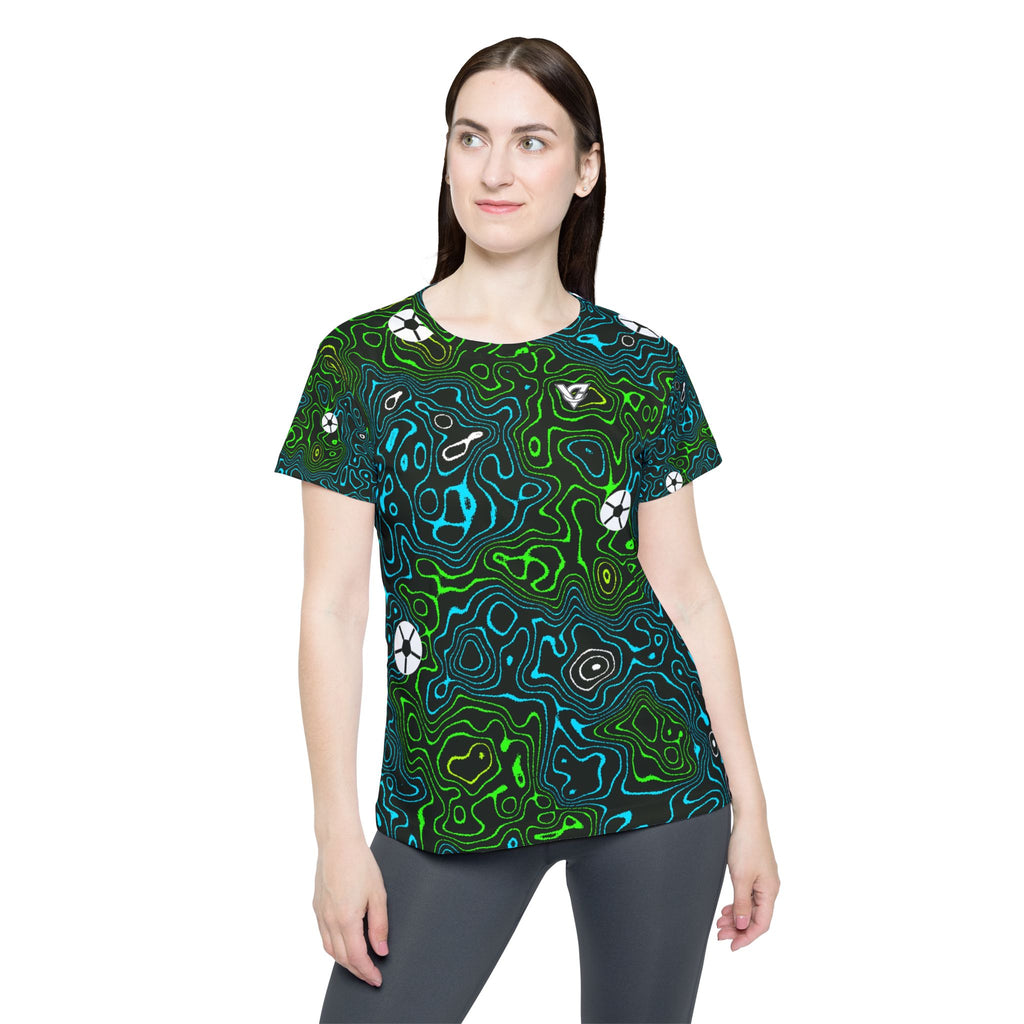 Soccer Lime Riot Topo Trail Women's Sports Jersey