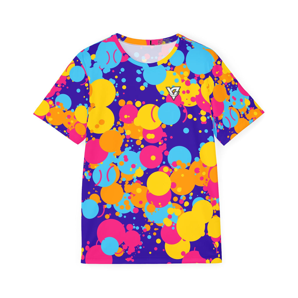 Tennis Sunrise Punch Splash Zone Men's Sports Jersey