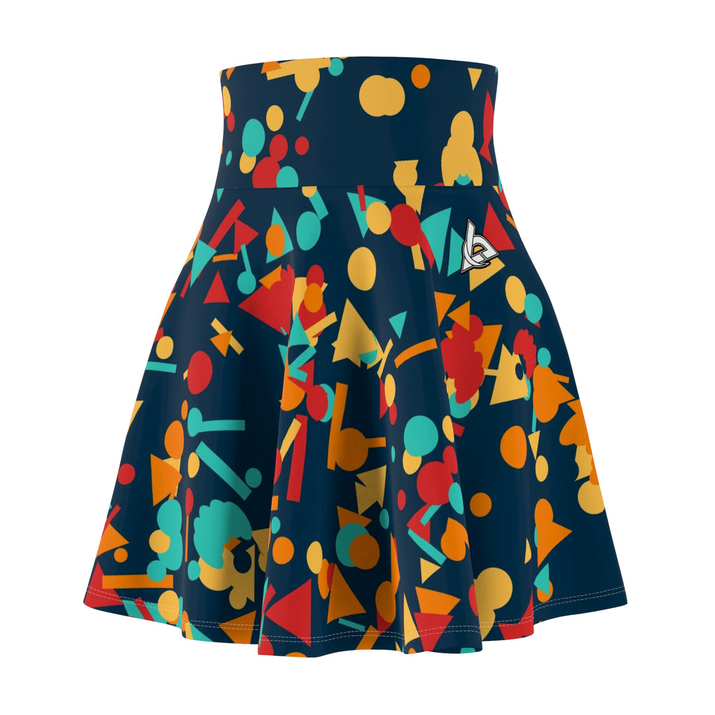 Yoga Tropic Heat Confetti Pop Women's Athletic Skater Skirt