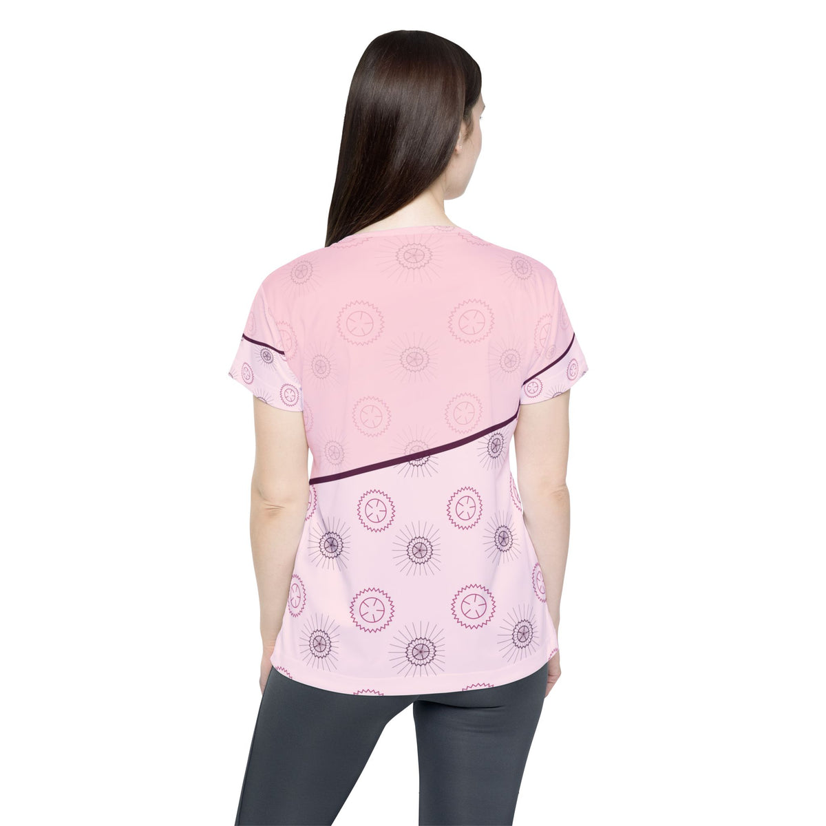 Cycling Blush Rose Chainring Women's Sports Jersey