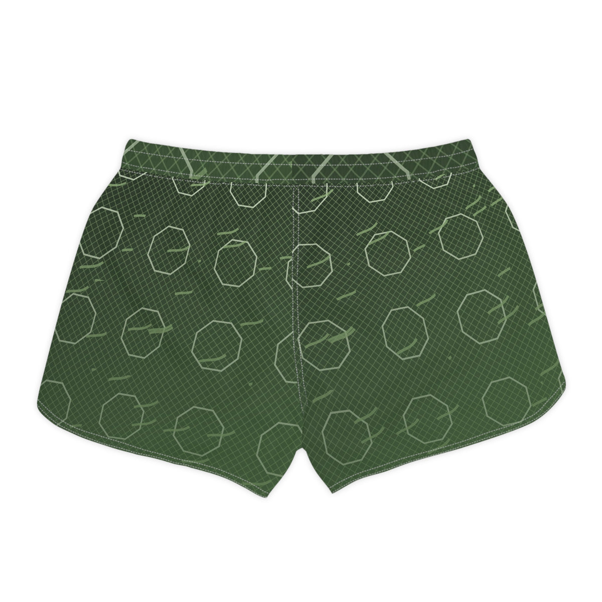 Combat Sports Forest Camo Cage Mesh Women's Athletic Shorts with Pockets