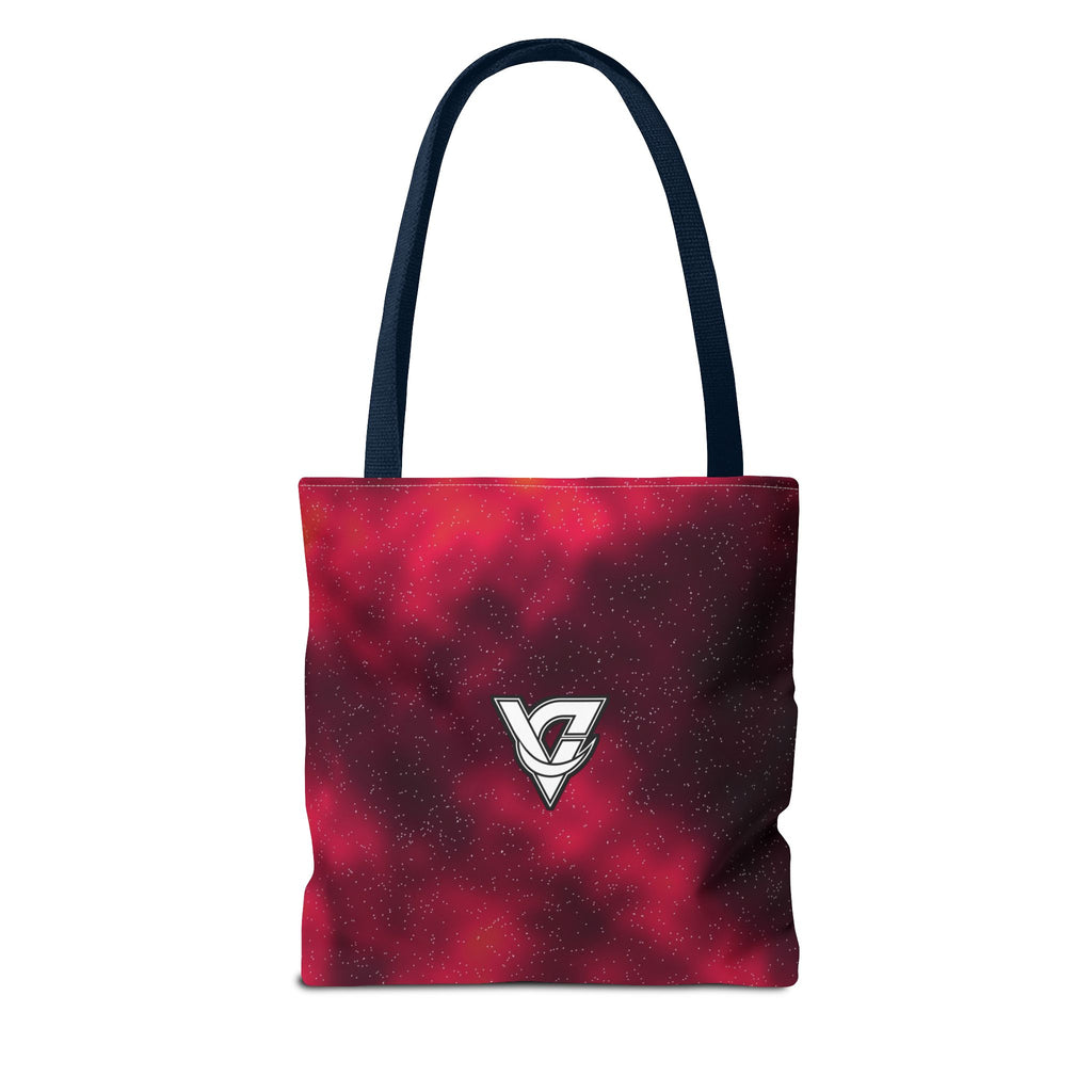Infrared Galaxy Tote Bag — All-Over Print Gym & Everyday Tote
