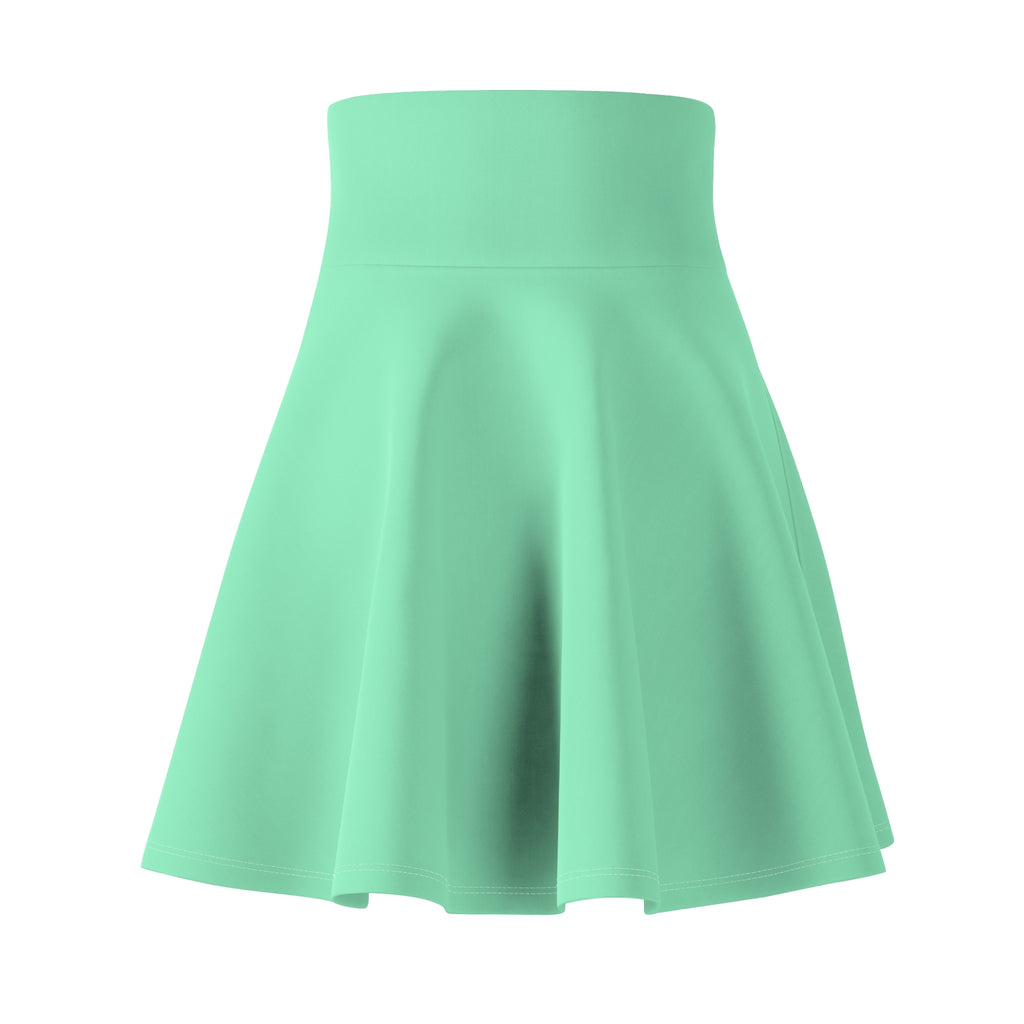 Vantacore Solid Mint Women's Athletic Skater Skirt