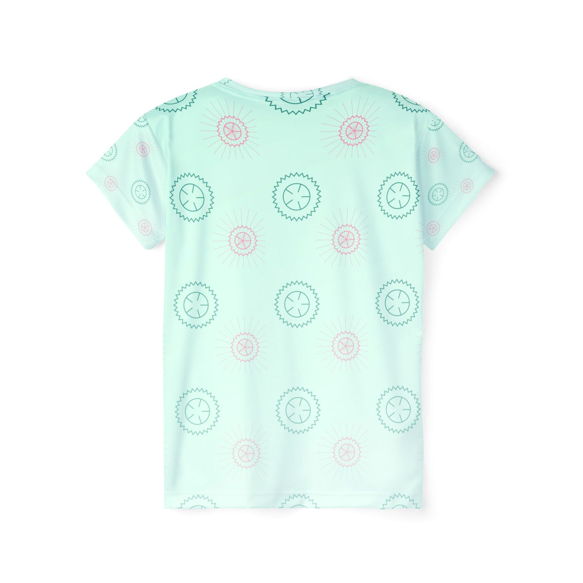 Cycling Mint Glow Chainring Women's Sports Jersey