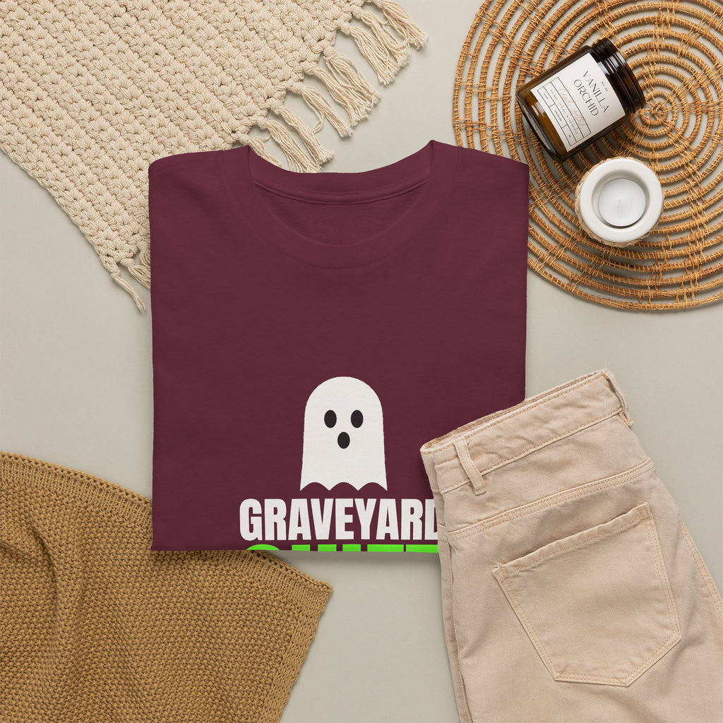 Graveyard Shift | Men's Halloween Graphic Gym T-Shirt
