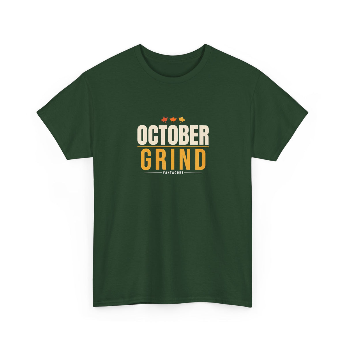 October Grind | Men's Graphic Gym T-Shirt