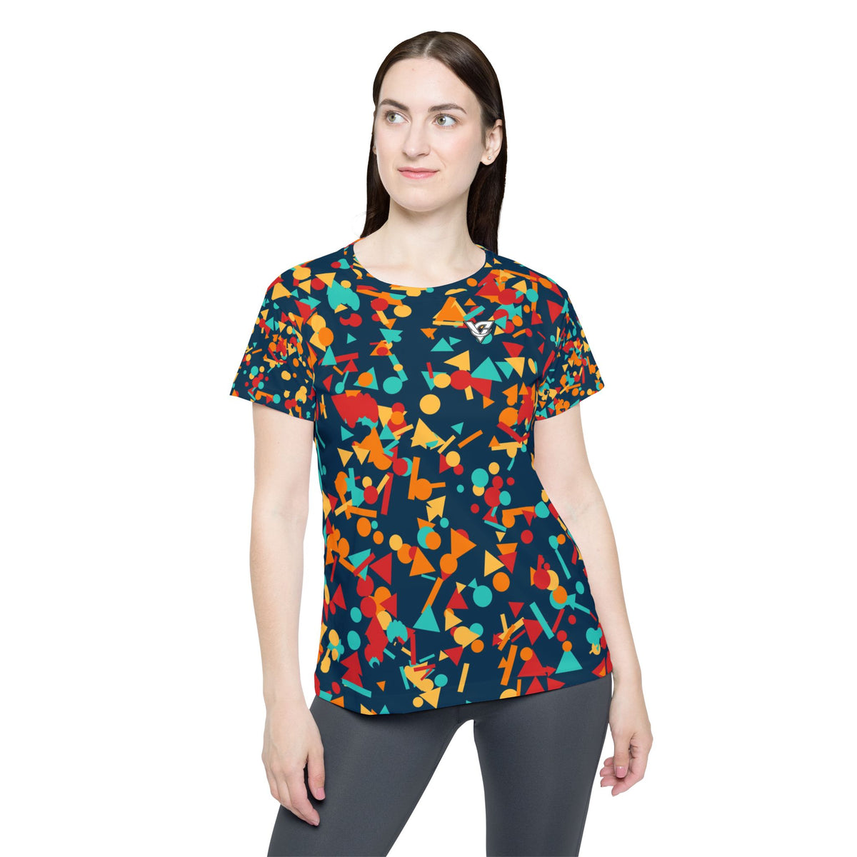 Yoga Tropic Heat Confetti Pop Women's Sports Jersey