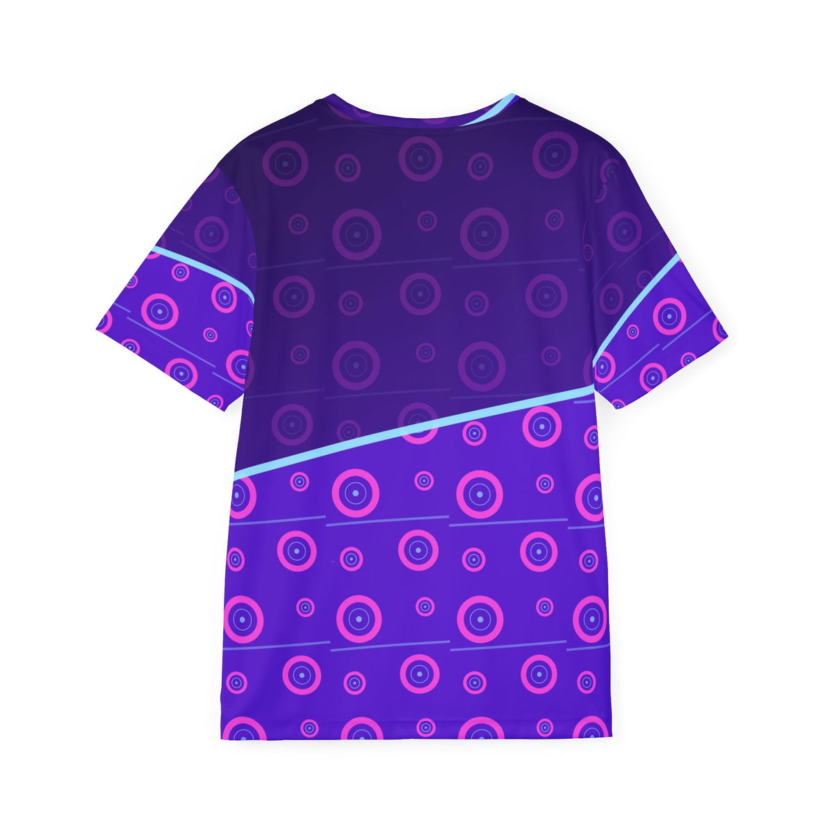 Training & Gym Ultra Violet Iron Plate Men's Sports Jersey