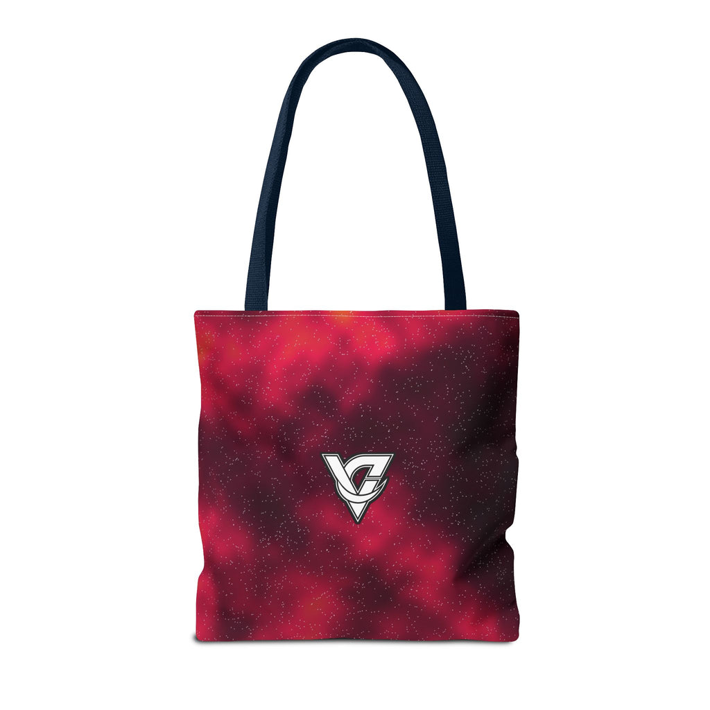 Infrared Galaxy Tote Bag — All-Over Print Gym & Everyday Tote